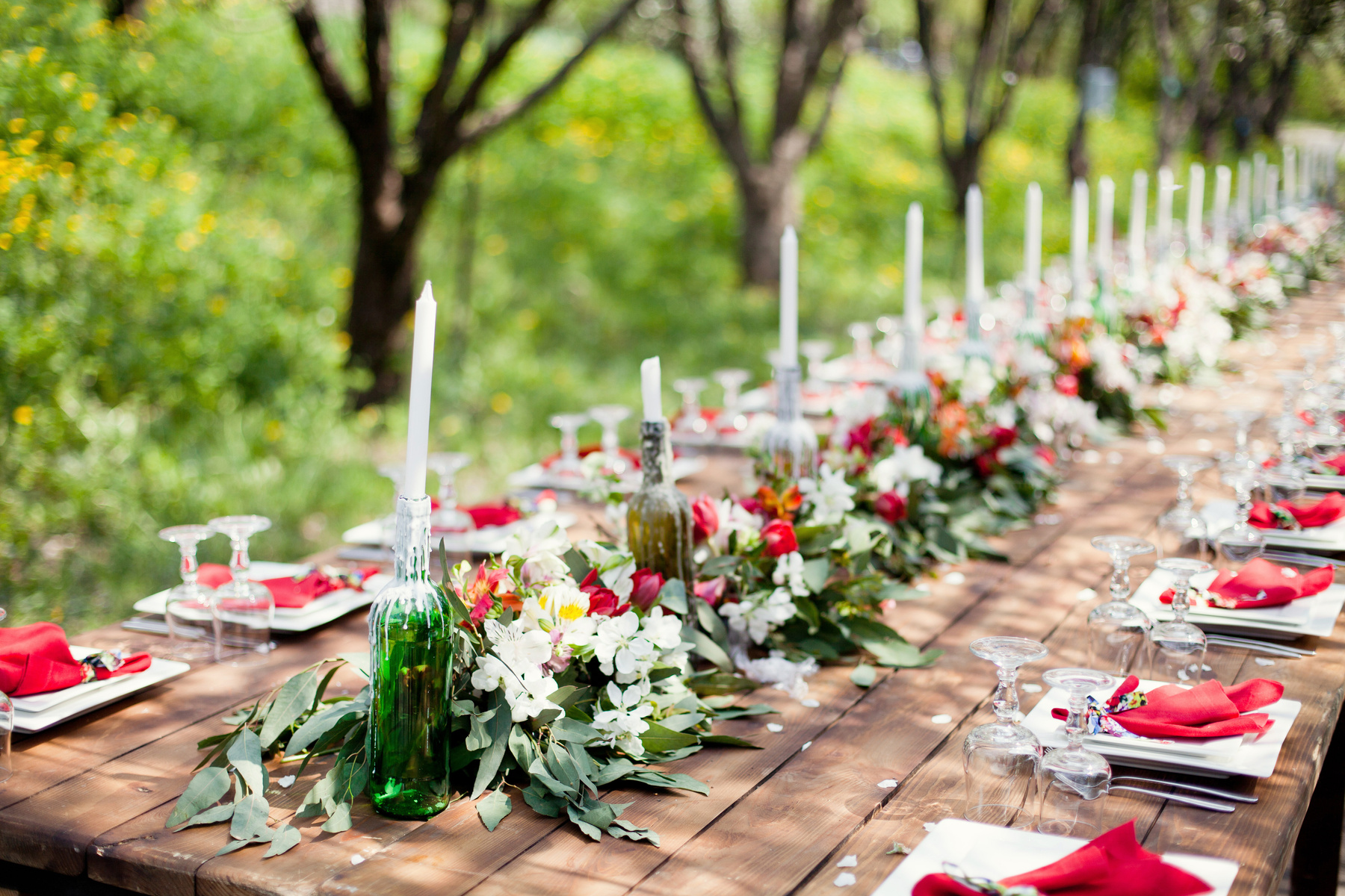 banquet table